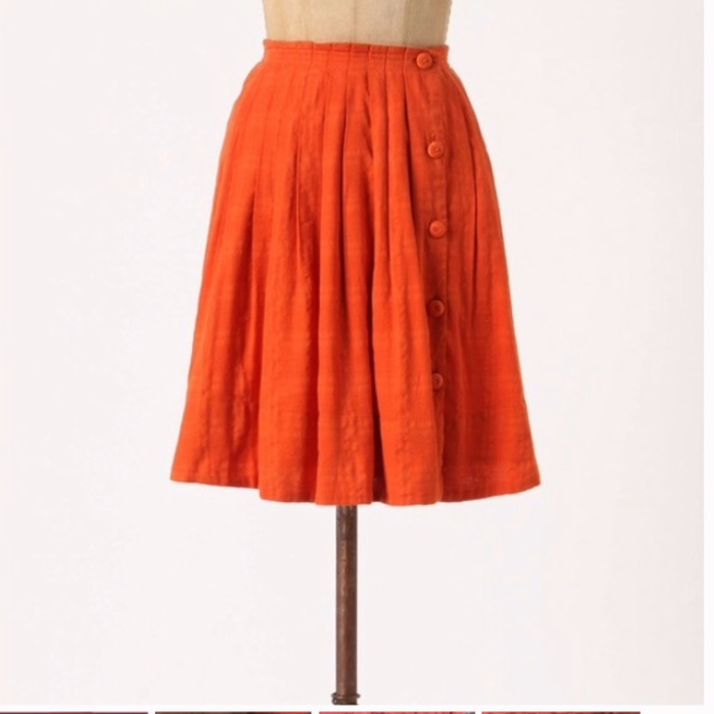 Anthropologie | Postmark Darlene Dobby Skirt